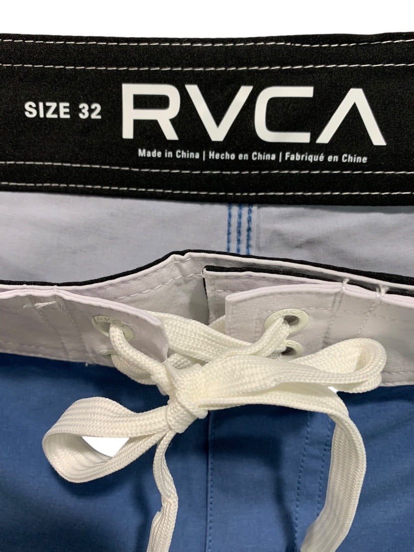 Size 32 RVCA Stretch Mens New 18 Inch Board Short Color Block