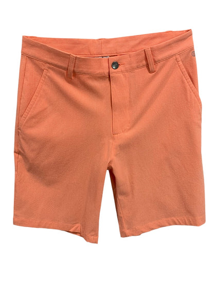 Size 30 Adidas Mens New Crosshatch Coral Fuion Shorts HR9053