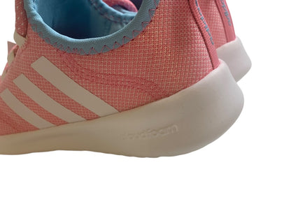 Size 2 Adidas Big Kids Girls Cloudfoam Pure 2.0 Pink Sneakers GY4495