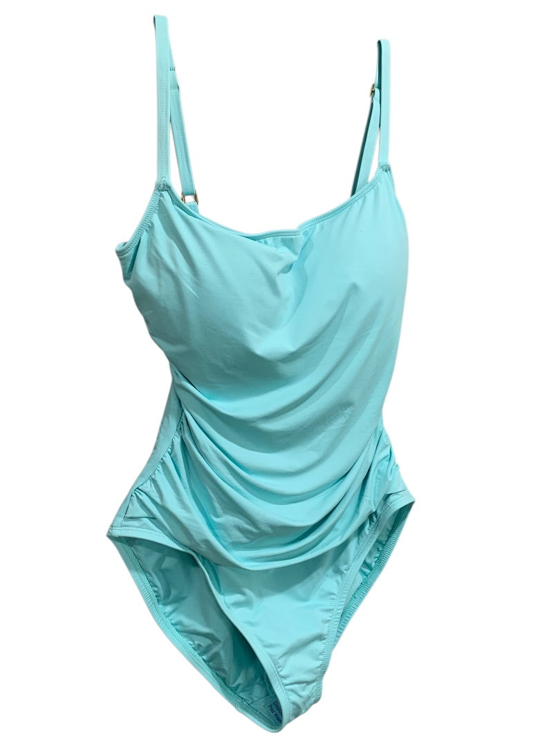 Size 10 La Blanca Aqua Island Goddess New Swimsuit LB01G24