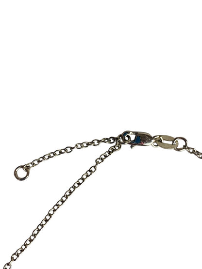 Silvertone Anklet Charms Peace Wishbone Horseshoe 10 Inch