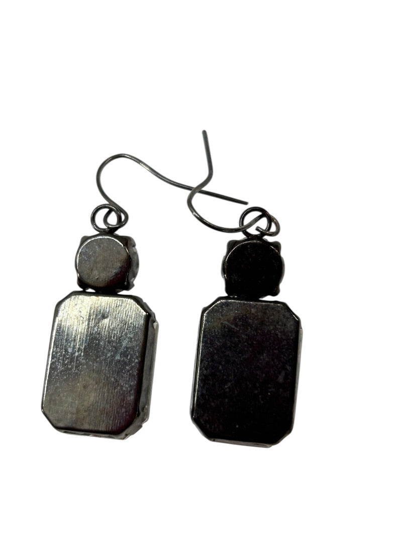 Lightweight Acrylic Clear Fish Hook Earrings 1.5 Inch Drop Dangle