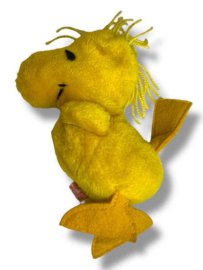 1972 Woodstock Peanuts 7 Inch Stuffed Animal Plush Beanie