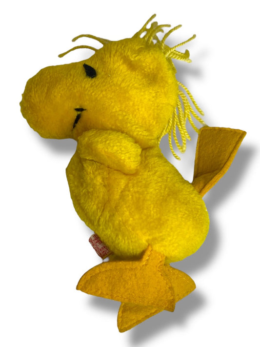 1972 Woodstock Peanuts 7 Inch Stuffed Animal Plush Beanie