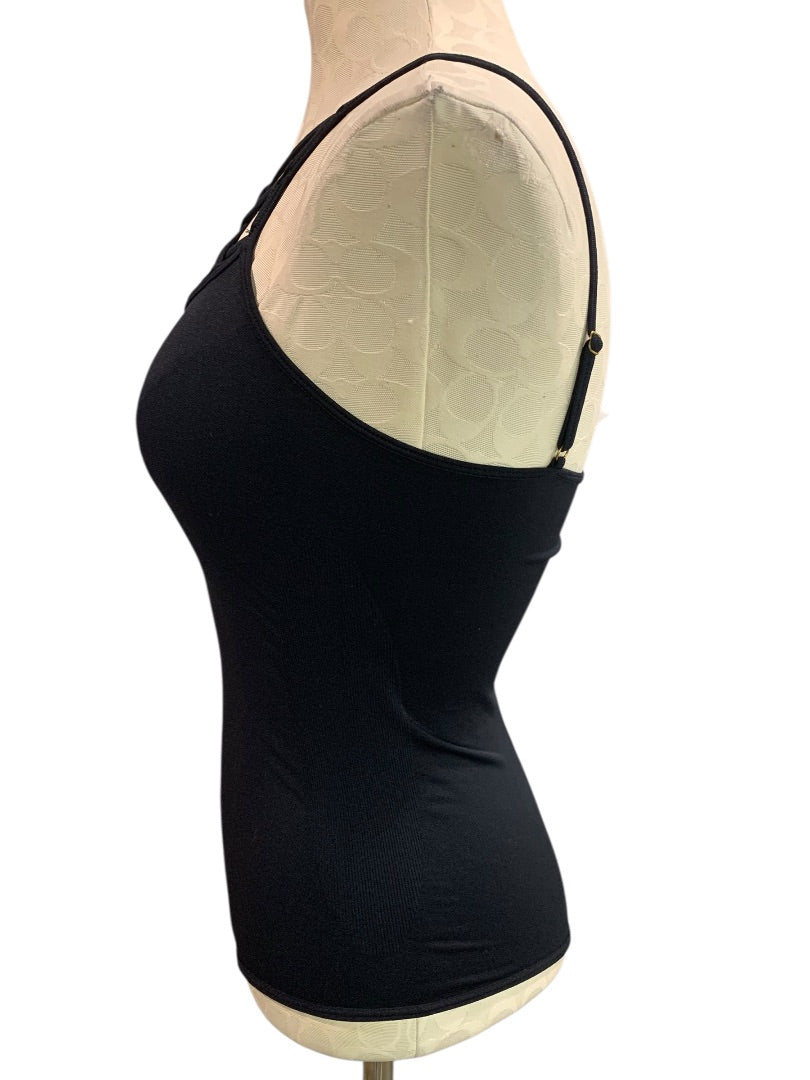 One Size Dynamic Seamless Apparel Lattice Bodysuit Black Womens