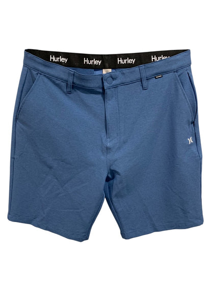 Size 36 Hurley Mens Blue Hybrid Spacedye Walk Short