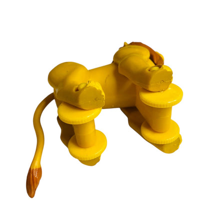 Disney Applause Lion King Mufasa Toy Rolling Articulated 4 Inch