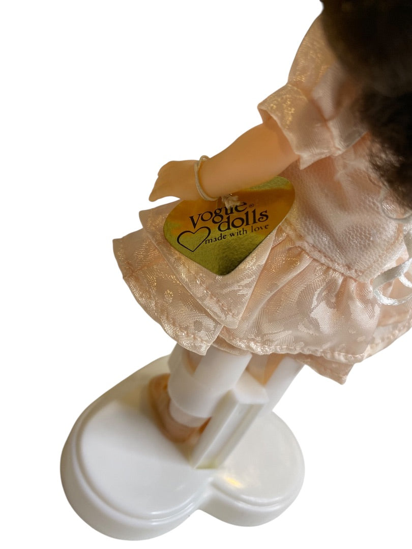 1991 Ginny Vogue Dolls 8" Birthday Girl with Stand 71432