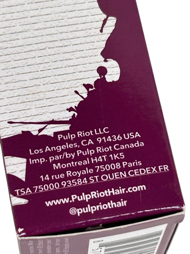 Pulpriot Semi-Permanent Color Jam Color 4 oz New