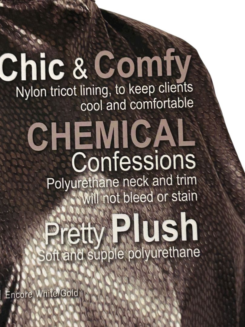 Cricket Create Hair Salon All Purpose Cape Styling Bleachproof New