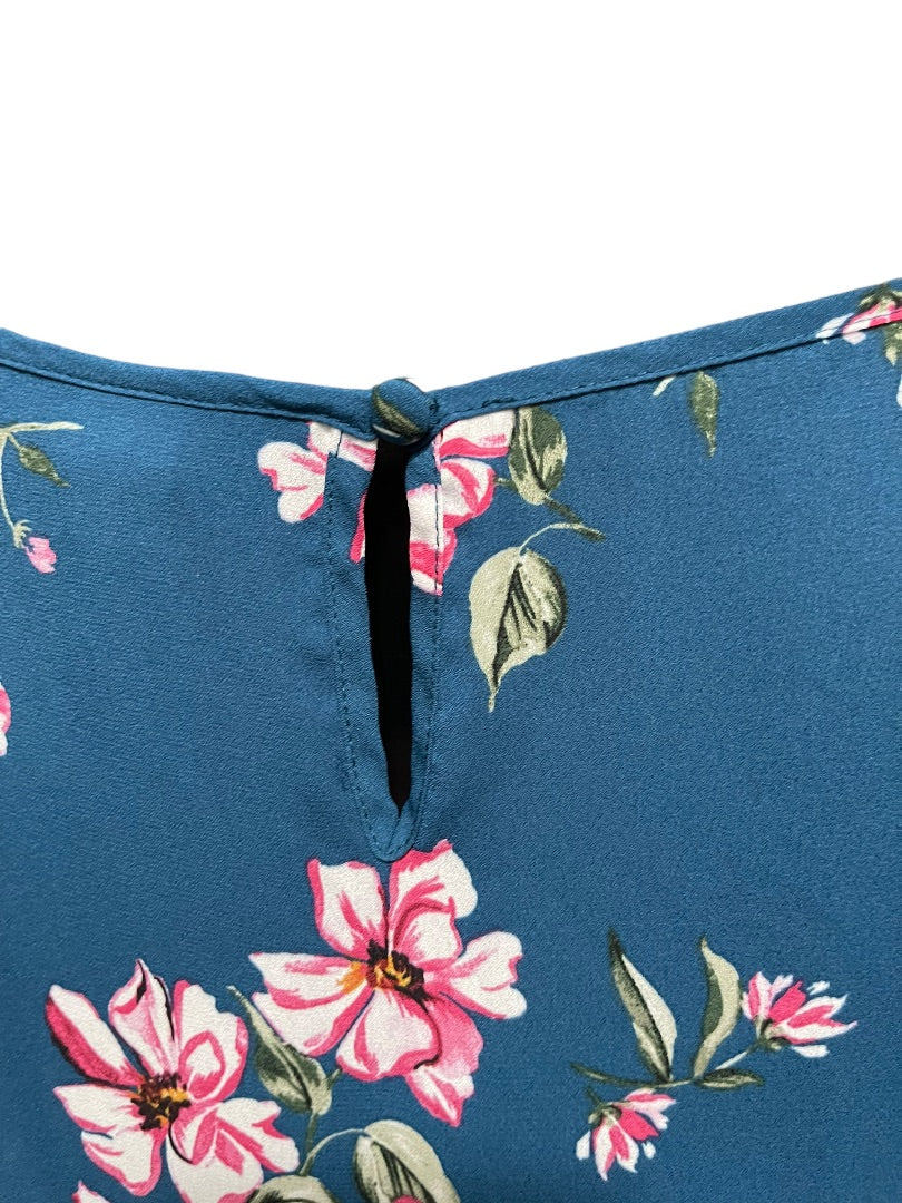 2X Torrid Women's Georgette Flutter Short Sleeve Pullover Blouse