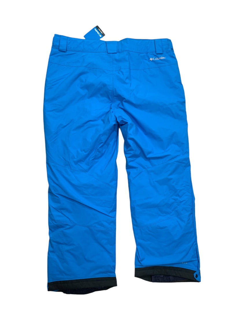 XXL Columbia Mens New Arctic Trip Omni-Heat Snow Pant Ski Snowboard Blue