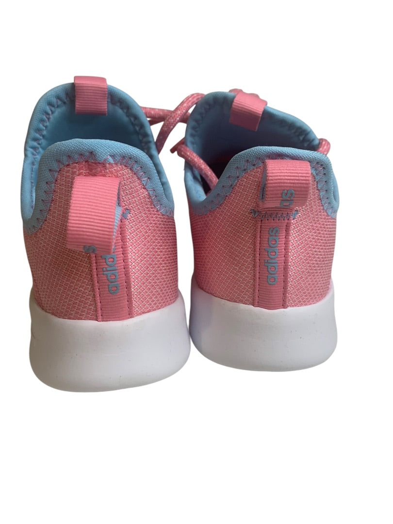 Size 2 Adidas Big Kids Girls Cloudfoam Pure 2.0 Pink Sneakers GY4495