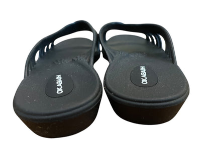 M/L 8-9 Okabashi Womens Venice Sandal Size Slides Black