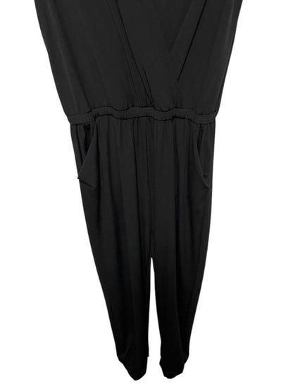 Small Wilfred Sleeveless Jumpsuit Back Zipper Black Womens