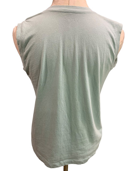 XS Loft Womens Mint Green Loose Fit Tshirt Scoop Neck Soft