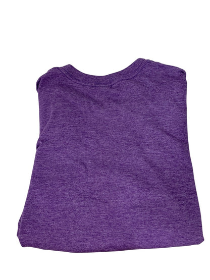 Medium Anvil The Famous Grouse Purple Heathered Tshirt Unisex