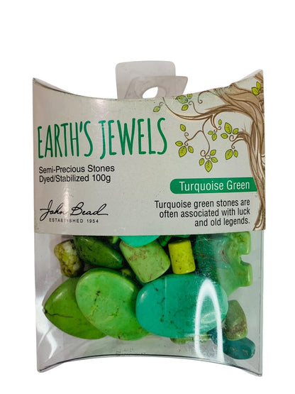 Earths Jewels 3 Packs Beads Sodalite Turquoise Green Magnesite Peach Aventurine Jewelry Making