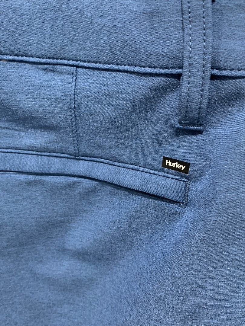 Size 36 Hurley Mens Blue Hybrid Spacedye Walk Short
