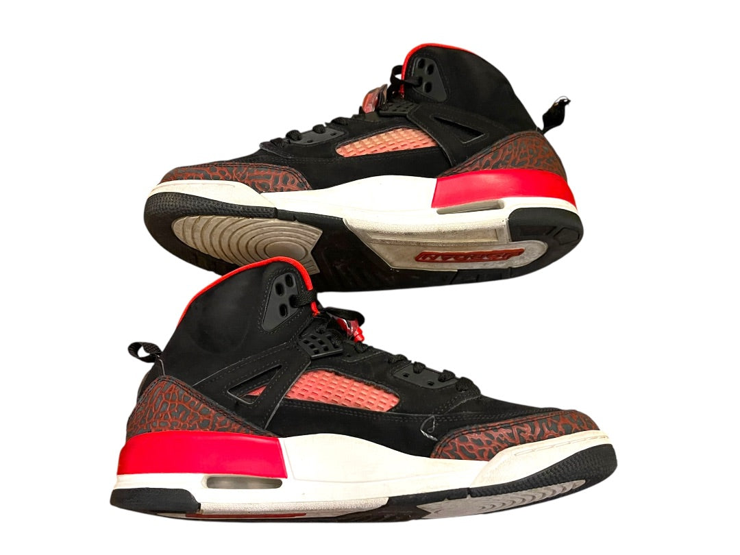 11 Nike Jordan Spizike GS Black University Red 316371-060 High Top Sneakers
