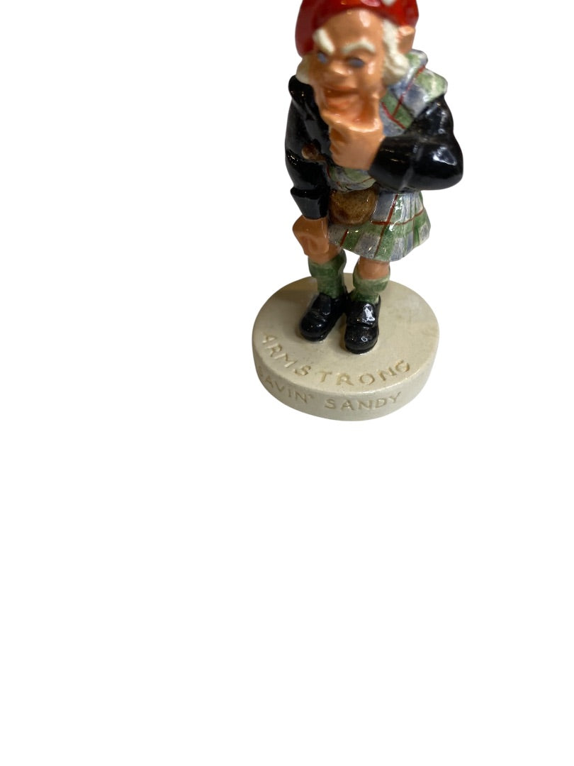 Vintage Sebastian Miniatures Savin' Sandy Armstrong Figurine 2.75"