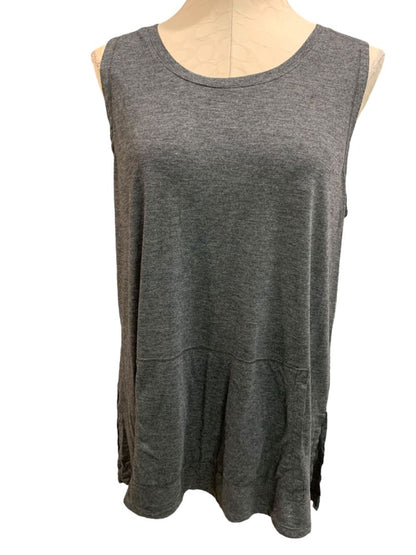 XL RBX Womens Gray Workout Tank Top Shirt Heathered