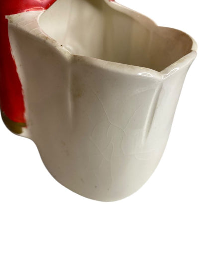 Vintage Lego Infant of Prague Ceramic Planter 7.25"