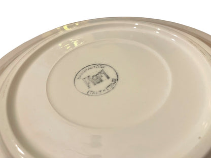 Set of 3 Pier 1 Christmas Tree 9.5" Salad Plates Pottery Christmas