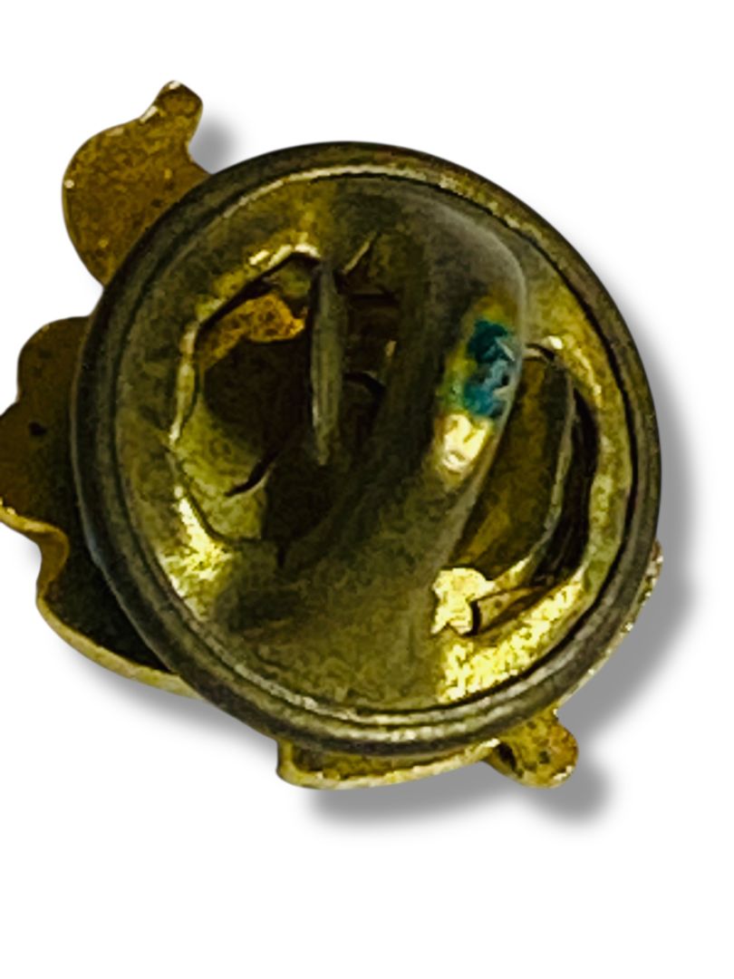 US Army Logistics University Unit Crest Pin Opens Sapienter Tractare .6"