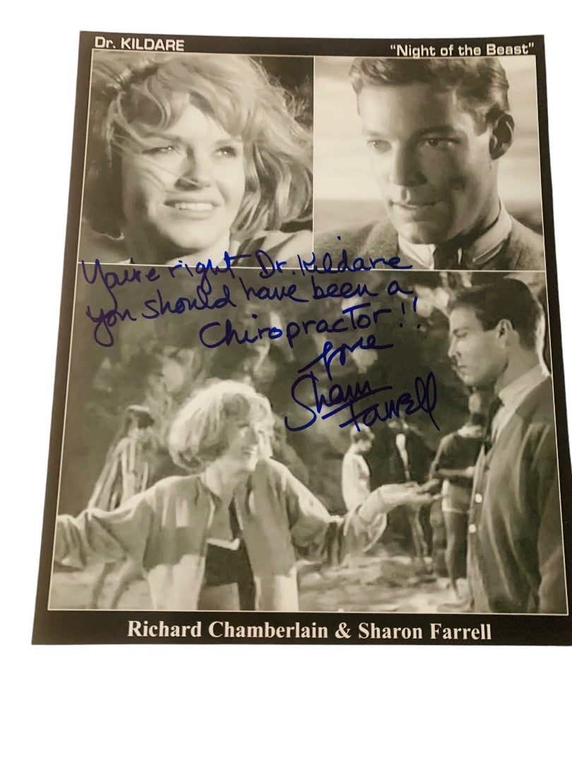 Signed Sharon Farrell Night of the Beast Dr Kildare Personalized Autograph