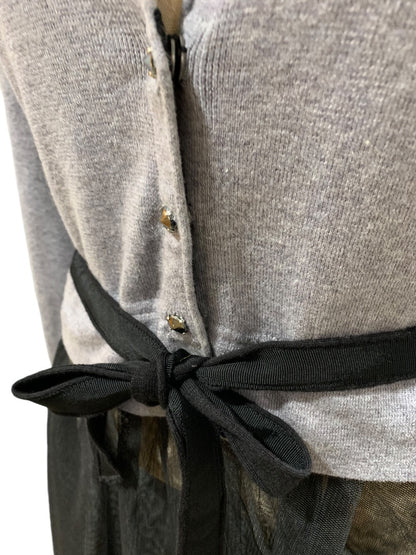 Small Nic+Zoe Womens New Tulle Time Belted Cardigan H171137