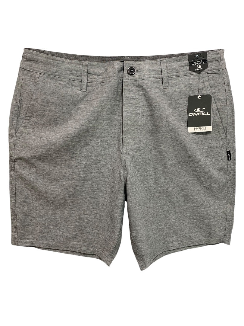 Size 36 O'Neill Mens New Hybrid Drifter Shorts Standard Fit Gray