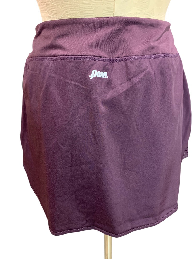 XL Penn Womens New Spike Skort Athletic Mini Plum Perfect