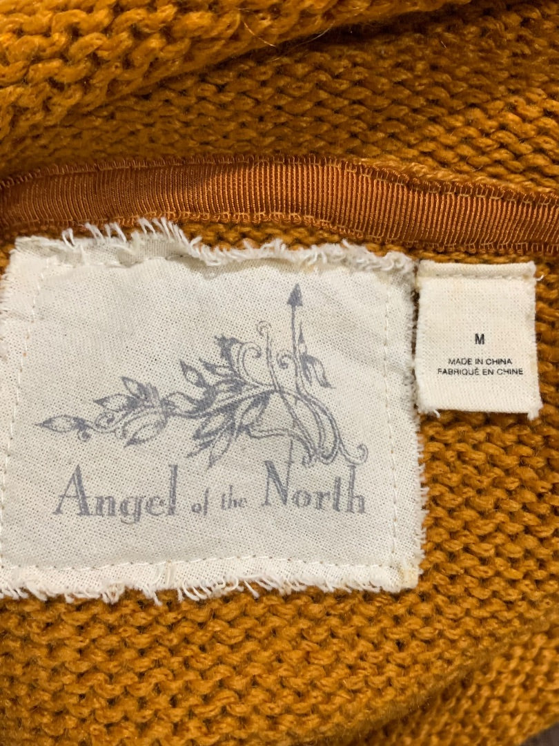Medium Angel of the North Womens Wool Mohair Blend Sweater Loose Knit