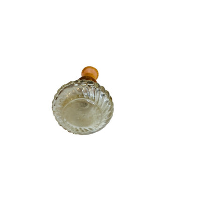 Vintage Miniature Dollhouse Oil Kerosene Lamp Glass Acrylic 2.25 Inch