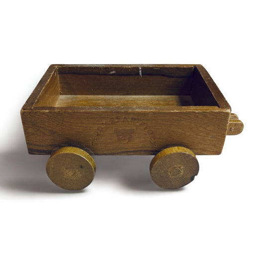 1980s Teddy Bear Story Miniature Dollhouse Cart Wagon 1:12 Scale