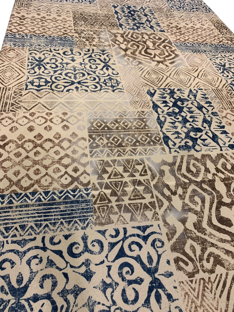Tablecloth 60 x 84 Inch Kalahari Print Fabric Table Linen