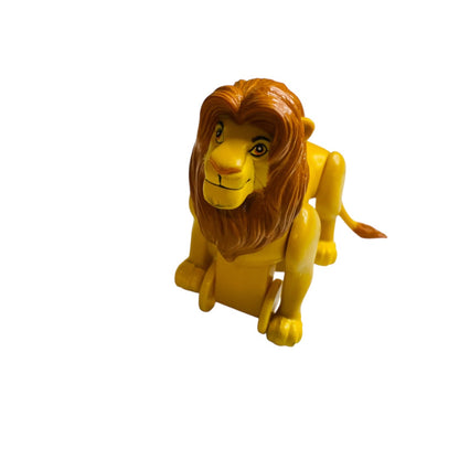 Disney Applause Lion King Mufasa Toy Rolling Articulated 4 Inch