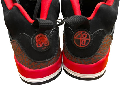 11 Nike Jordan Spizike GS Black University Red 316371-060 High Top Sneakers