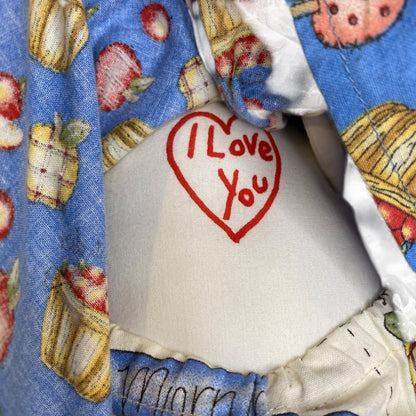 Vintage Raggedy Ann Rag Doll Handmade  19" Painted Face