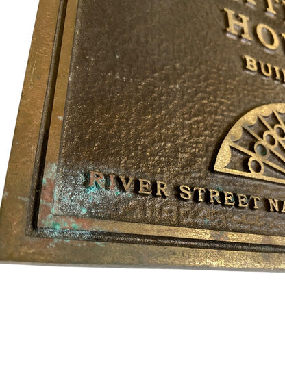 Vintage House Plaque Smithson House River Street National Historic District