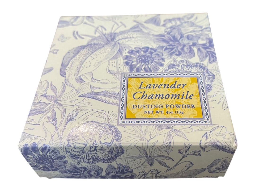 Greenwich Bay Trading Co Lavender Chamomile Dusting Powder and Soap Set