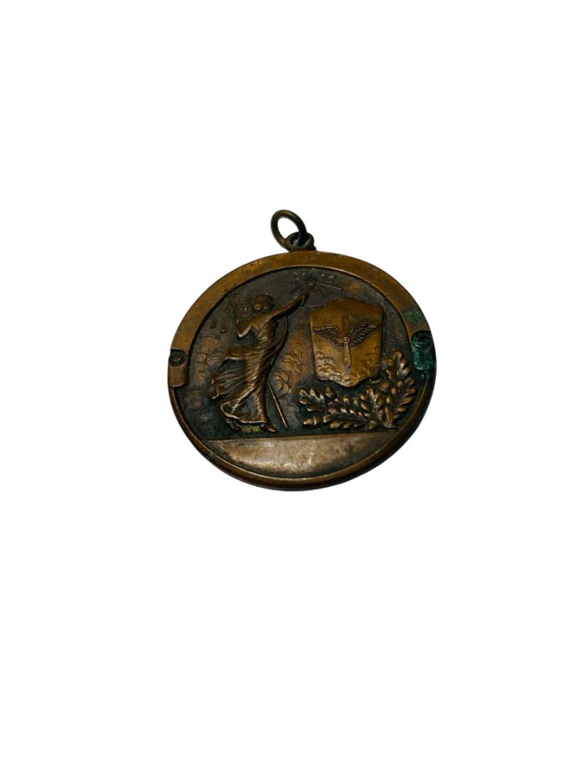 1948 Kiwanis Meet Third Senior Medallion Charm Medal 1.5" Diameter