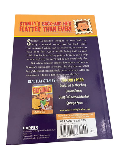 Box Set of 4 The Flat Stanley Collection Jeff Brown Paperback Books