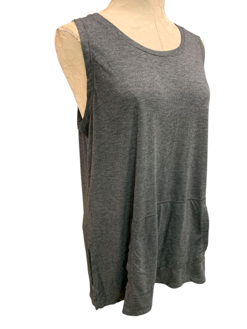 XL RBX Womens Gray Workout Tank Top Shirt Heathered