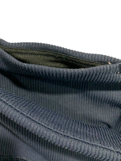 Small GapFit Womens Navy Blue Ribbed Jogger Leggings 26" Inseam