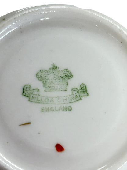 Melba Bone China Daisy Saucer Plate England Vintage 5.5" Diameter