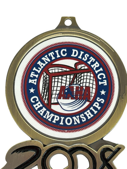 2008 Medal Medallion Atlantic District Championships Personalized Hockey Crown