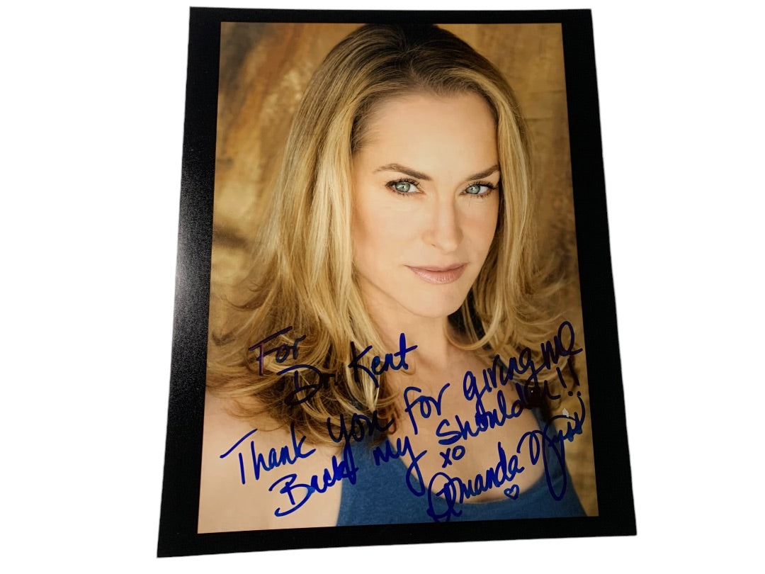 Amanda Wyss Signed 8x10 Photo Personalized Autograph