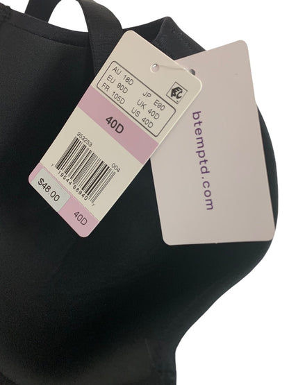 40D b.tempt'd by Wacoal New Bra Foundation Tshirt Black Underwire